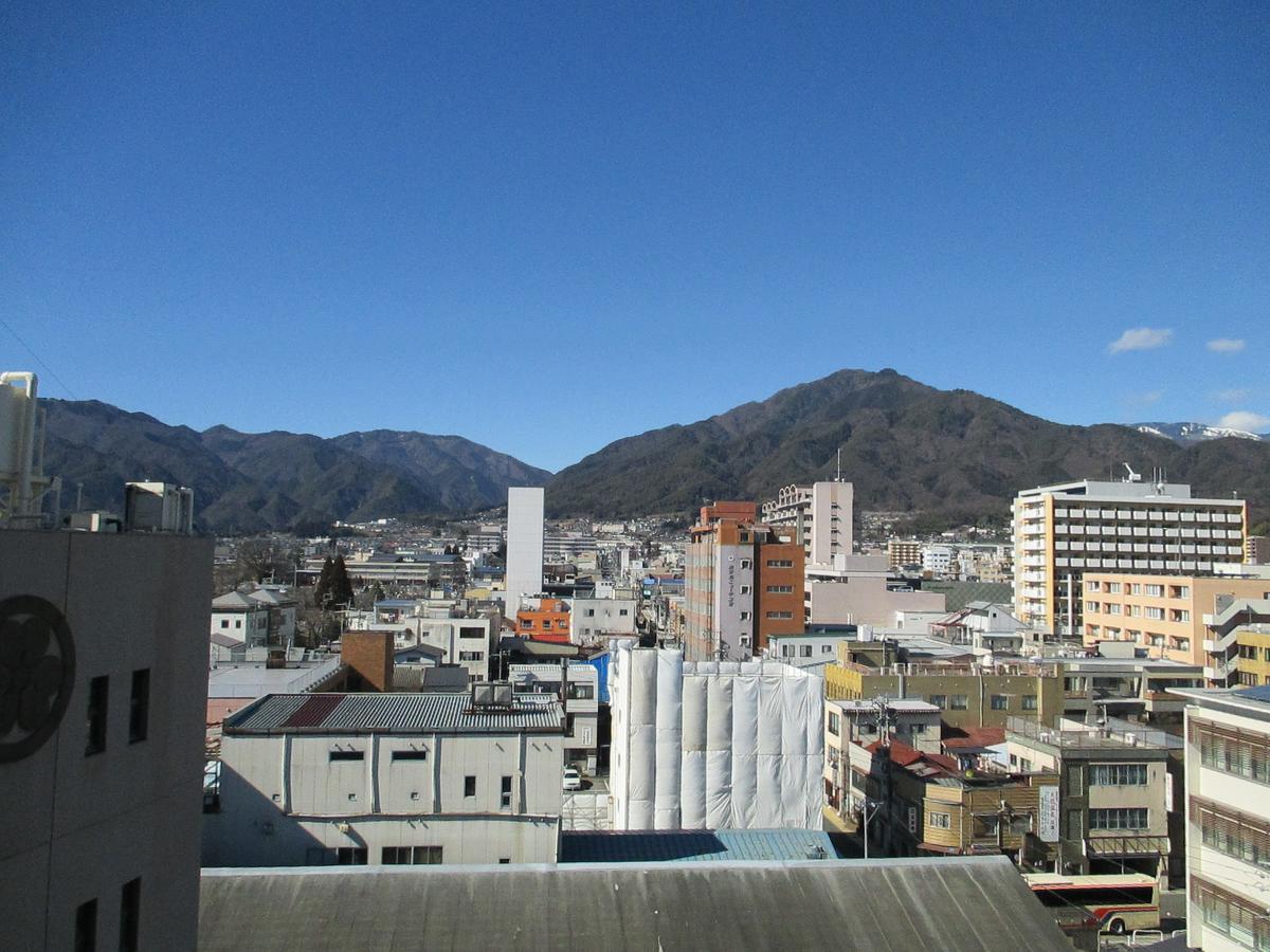 Hotel Ohashi Iida Okuwa Exteriör bild